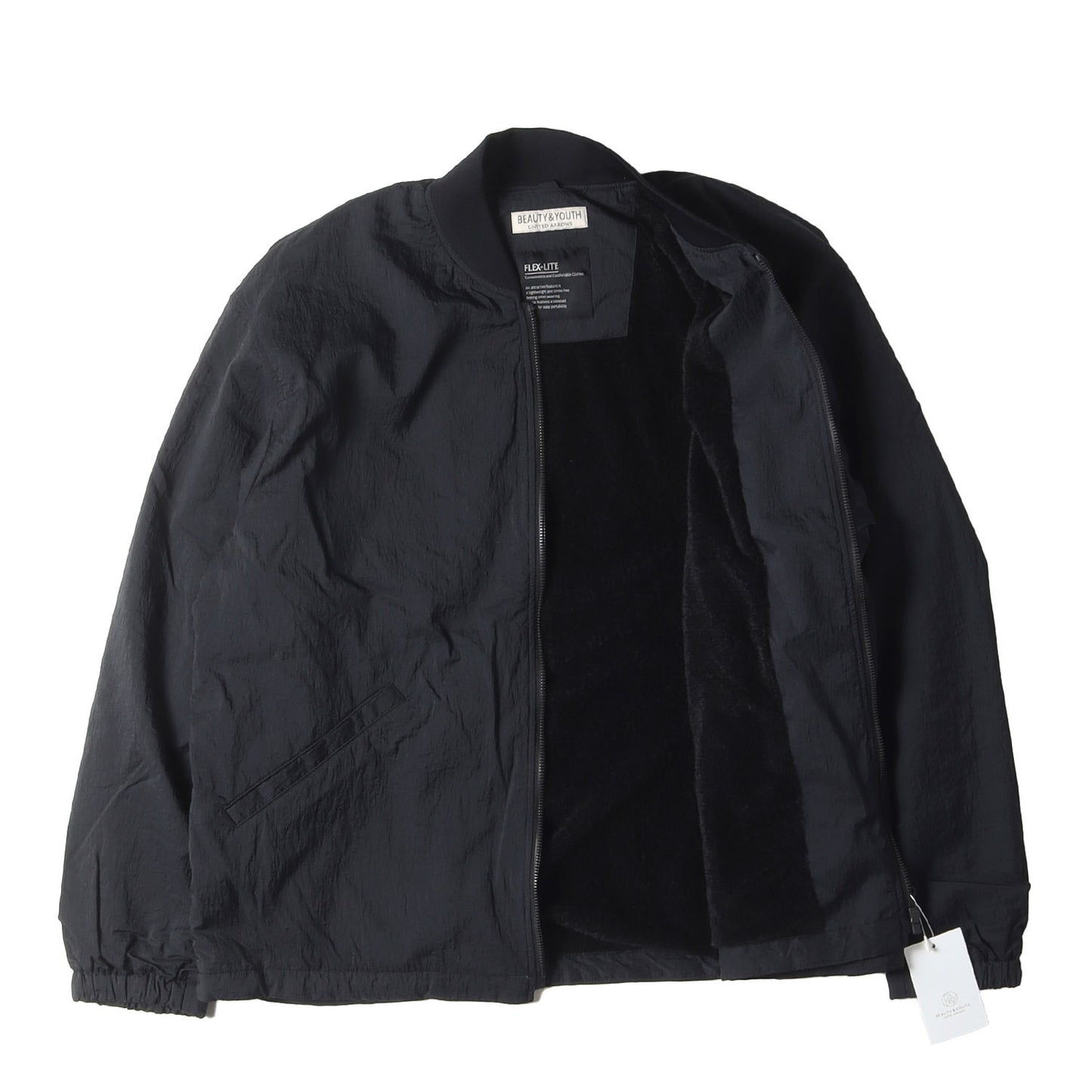 24AW ナイロン ブルゾン (Blouson 1225-199-0143) / BEAUTY&YOUTH FLEX-LITE