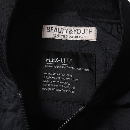 24AW ナイロン ブルゾン (Blouson 1225-199-0143) / BEAUTY&YOUTH FLEX-LITE