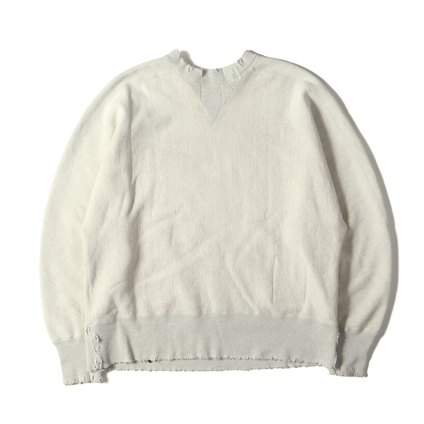 25SS × New Manual × Champion ヴィンテージ加工 リバースウィーブ スウェット (SWEATSHIRT C8-B027) / MADE IN JAPAN