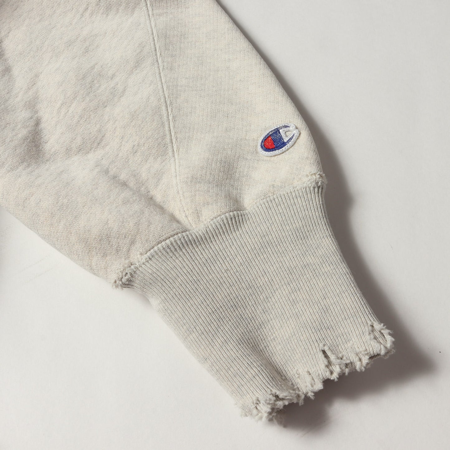 25SS × New Manual × Champion ヴィンテージ加工 リバースウィーブ スウェット (SWEATSHIRT C8-B027) / MADE IN JAPAN
