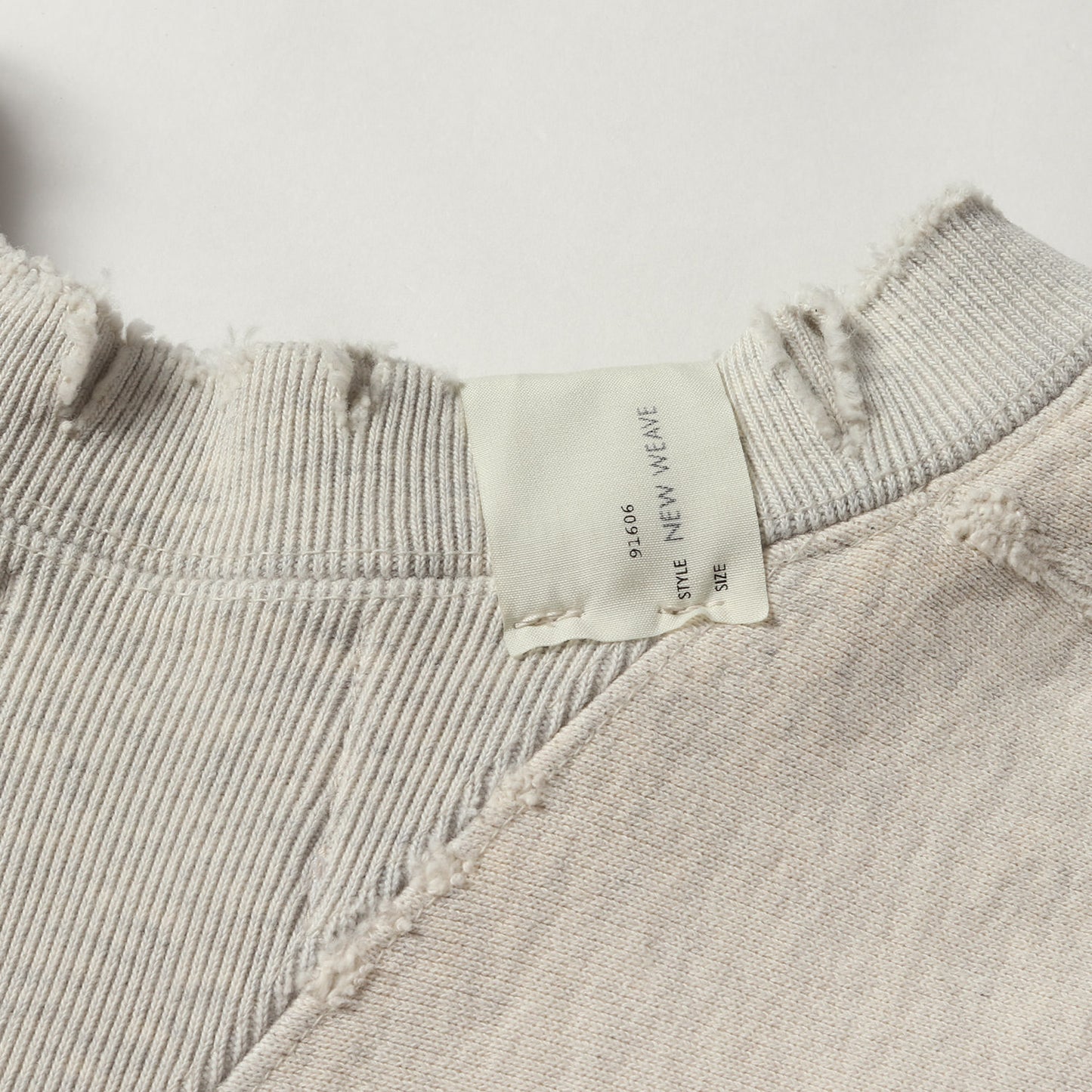 25SS × New Manual × Champion ヴィンテージ加工 リバースウィーブ スウェット (SWEATSHIRT C8-B027) / MADE IN JAPAN