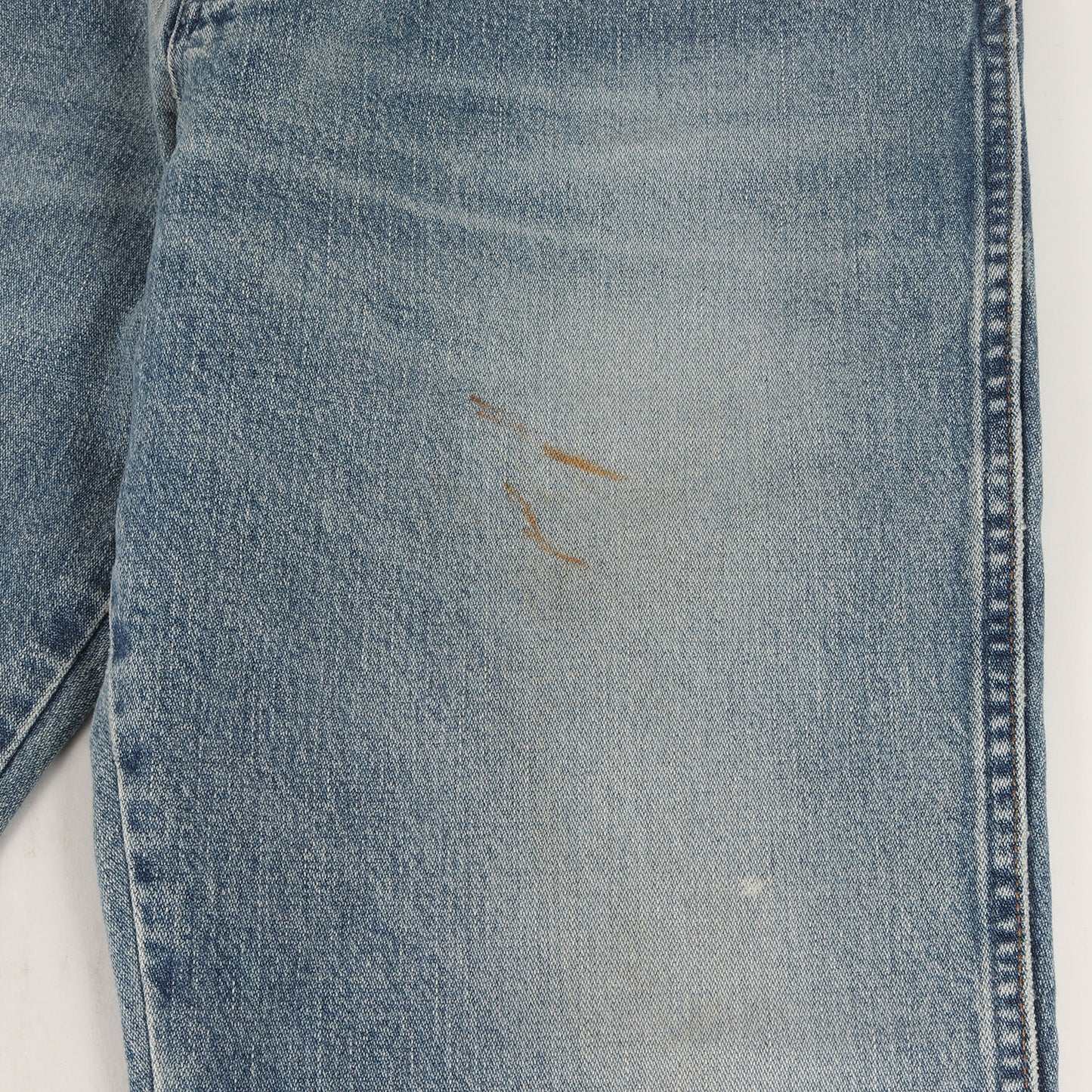 24SS × Wrangler ヴィンテージ加工 スリムストレート デニム パンツ (DENIM PANTS 6241-WR02-020 pieces)