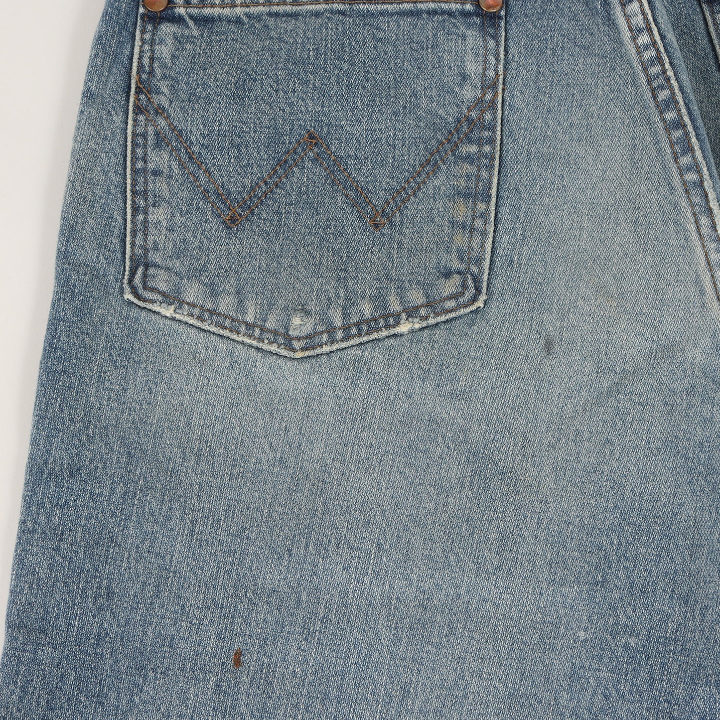 24SS × Wrangler ヴィンテージ加工 スリムストレート デニム パンツ (DENIM PANTS 6241-WR02-020 pieces)
