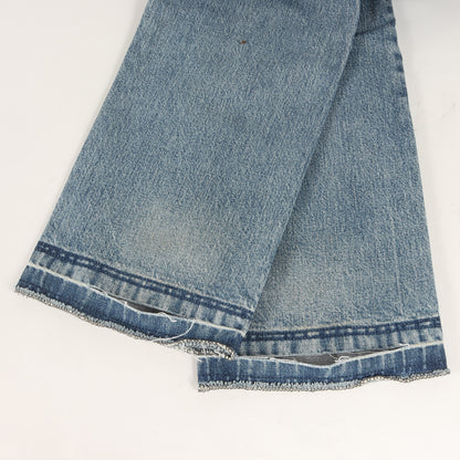 24SS × Wrangler ヴィンテージ加工 スリムストレート デニム パンツ (DENIM PANTS 6241-WR02-020 pieces)