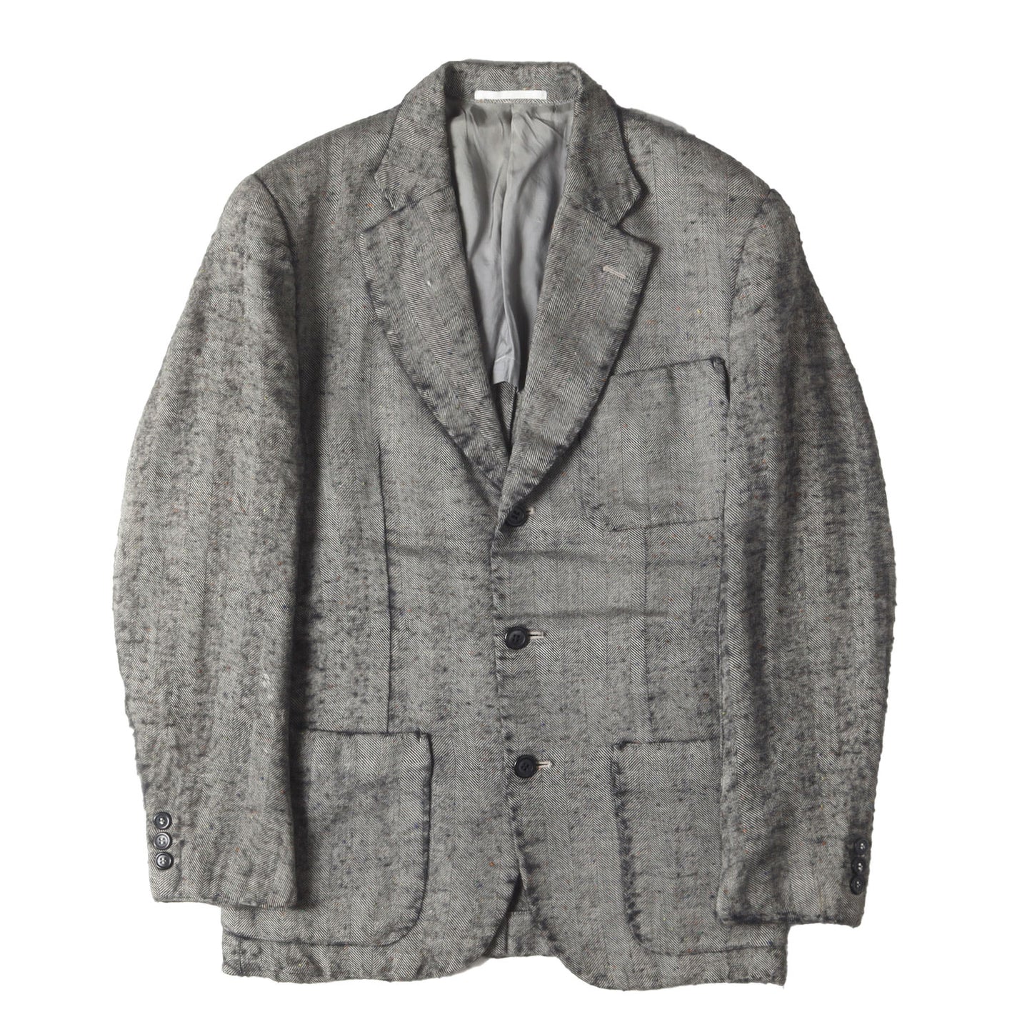 95SS カラーネップ ピリング リネンウール 3B テーラード (PJ-10011S)