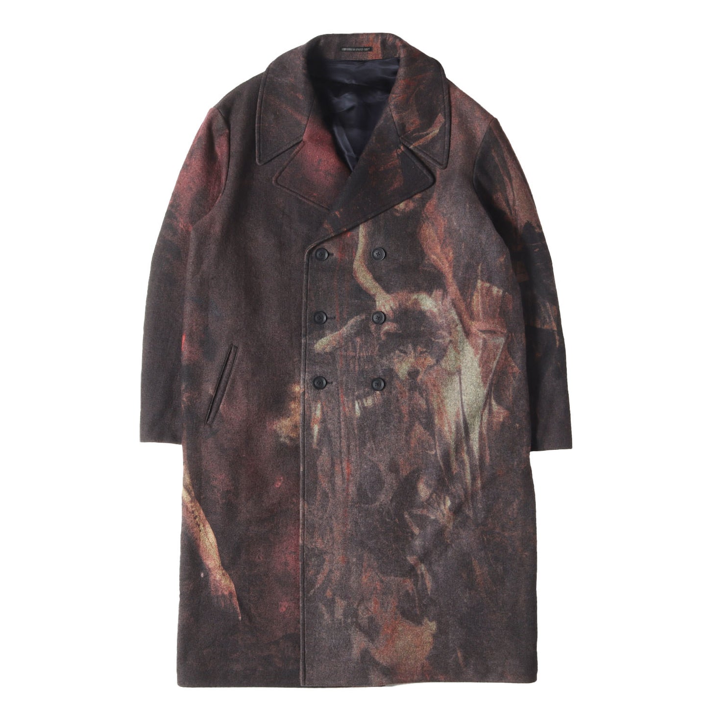 22AW × ZDZISLAW BEKSINSKI ダブルブレスト コート (脇タブ付きダブルCT HE-C16-823) / pour homme