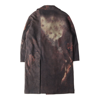 22AW × ZDZISLAW BEKSINSKI ダブルブレスト コート (脇タブ付きダブルCT HE-C16-823) / pour homme
