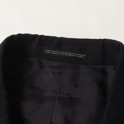 22AW ヒョウ柄 セパレート ピークド 3B テーラード (HE-J42-119) / POUR HOMME
