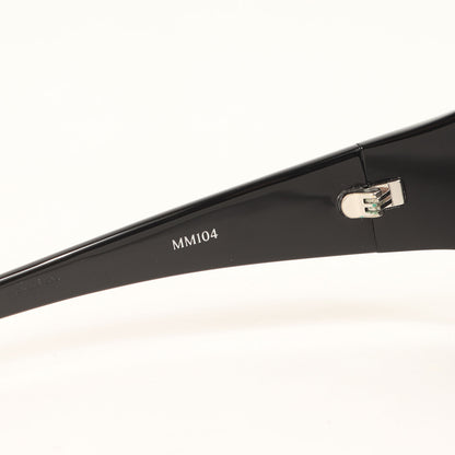 24SS × GENTLE MONSTER ゴーグルシェイプ サングラス (MM104-01) / MM8