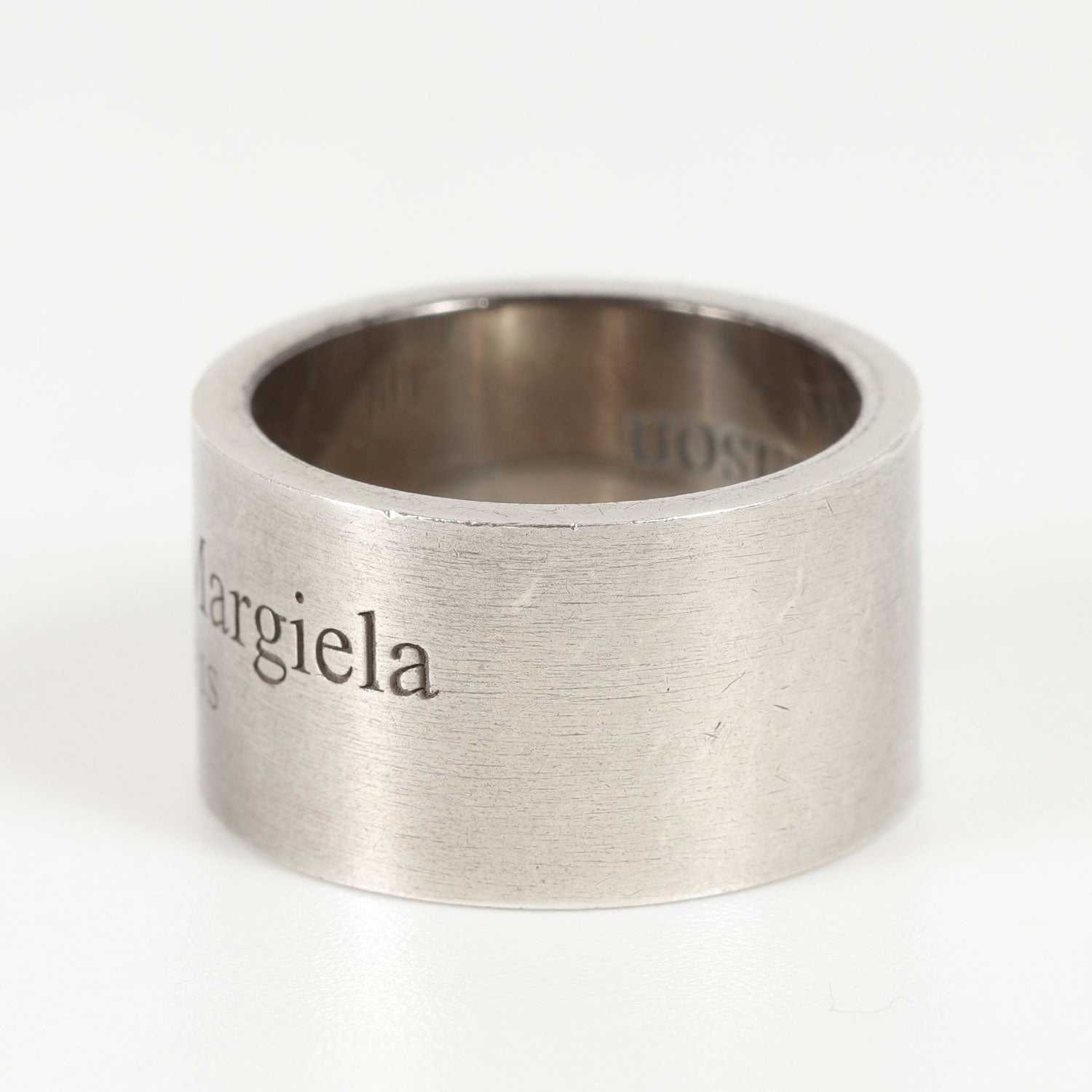 maison margiela リバースリング ワイド 925 Maison Margiela（メゾンマルジェラ） メゾン マルジェラ ロゴ リング
