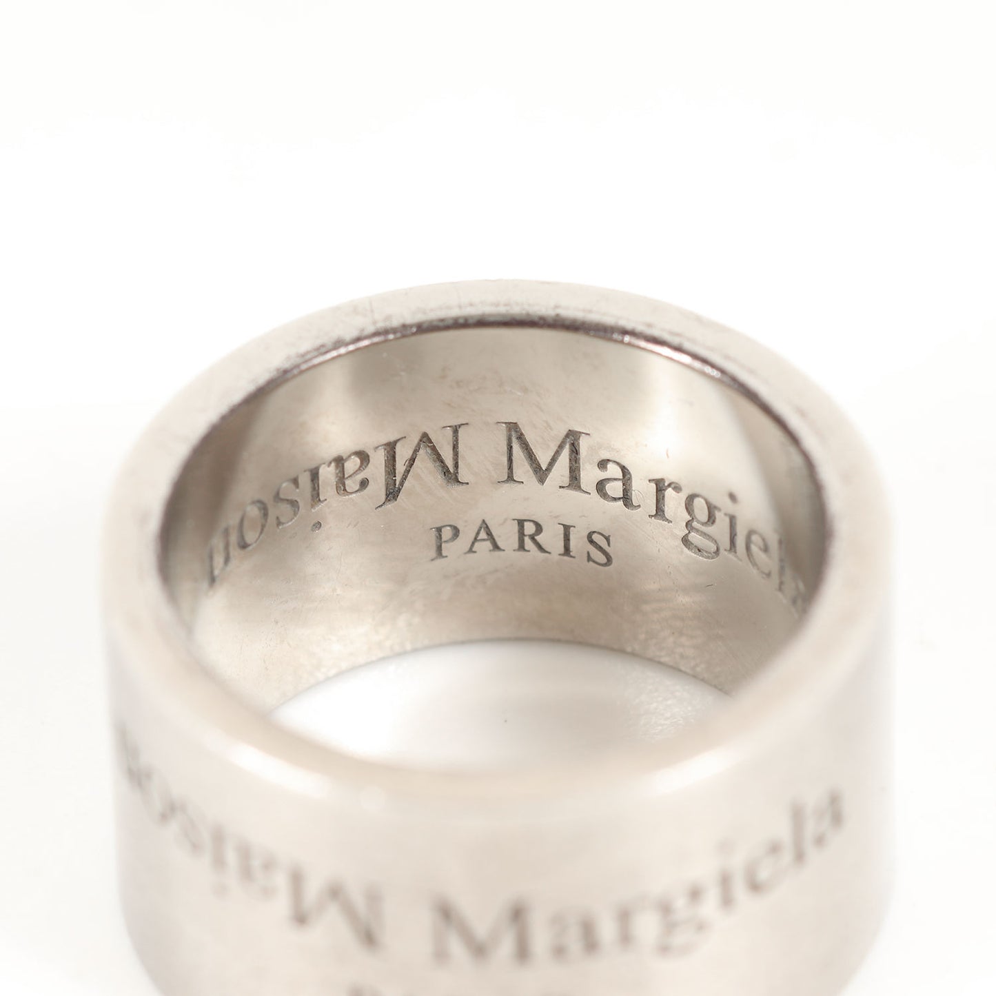 反転ロゴ リング / Ag925