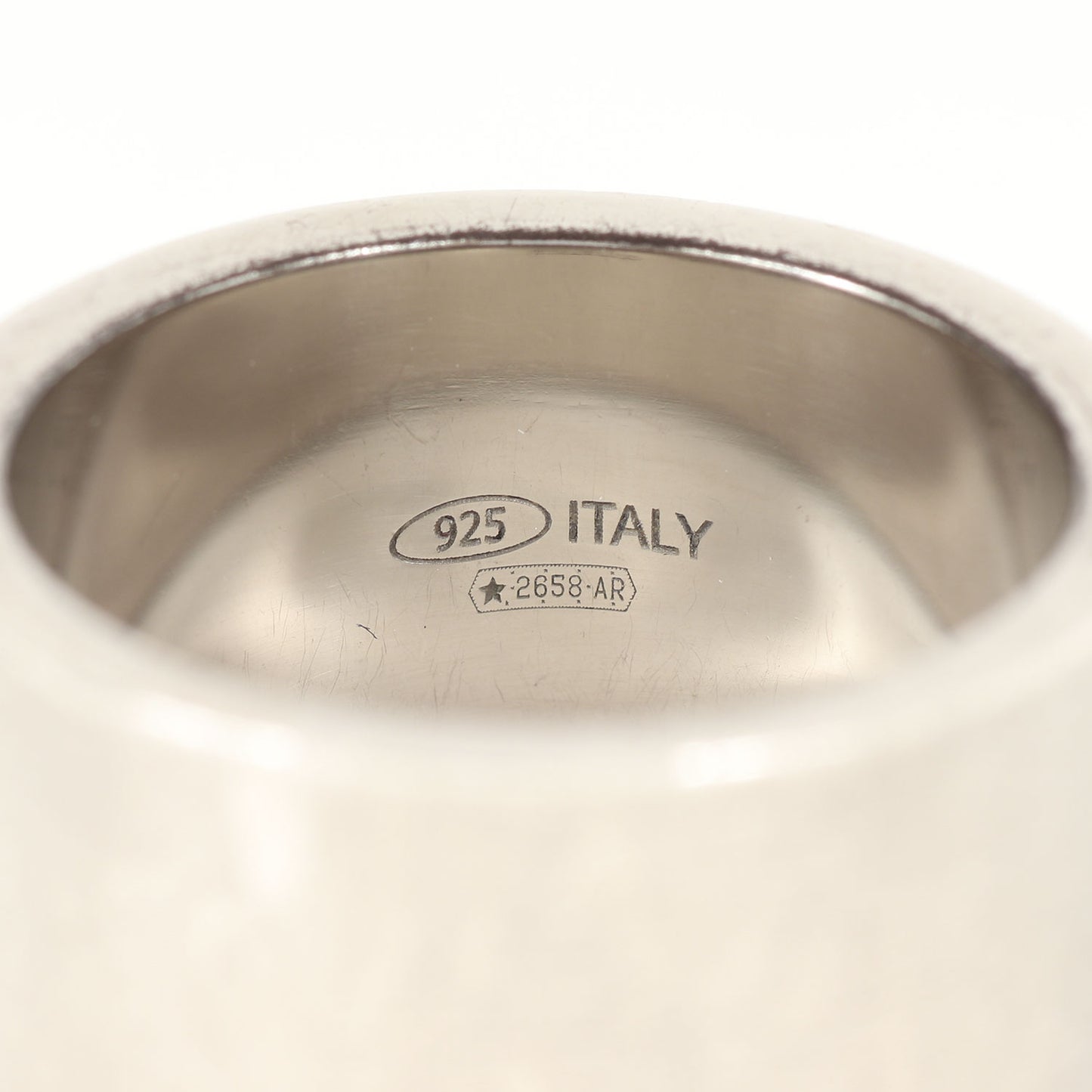 反転ロゴ リング / Ag925