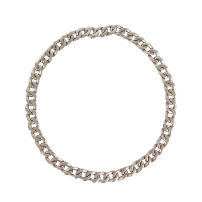 インターロッキング チャンキー チェーンネックレス / Ag925