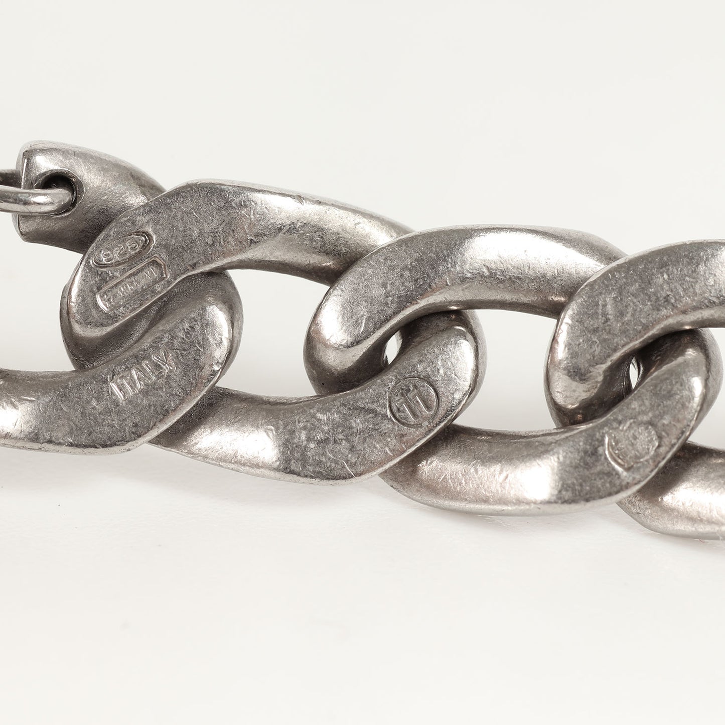 インターロッキング チャンキー チェーンネックレス / Ag925