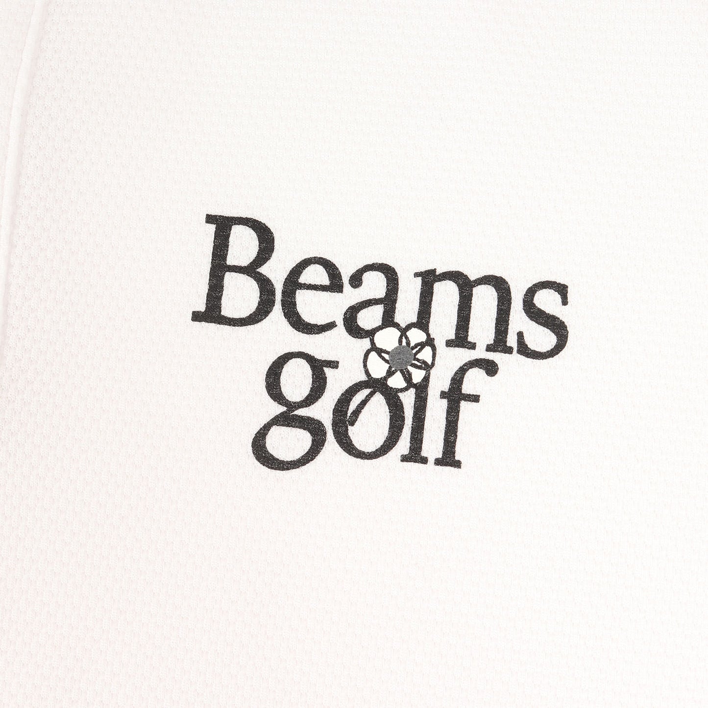 24SS 襟裏ジャカード フラワーロゴ ポロシャツ (82-02-0103-444) / ORANGE LABEL MADE IN JAPAN GOLF