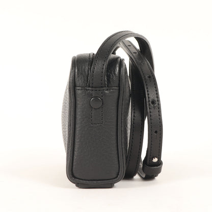 24AW シュリンクレザー ミニ ショルダー バッグ (65034403013)