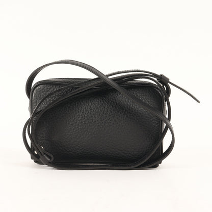 24AW シュリンクレザー ミニ ショルダー バッグ (65034403013)