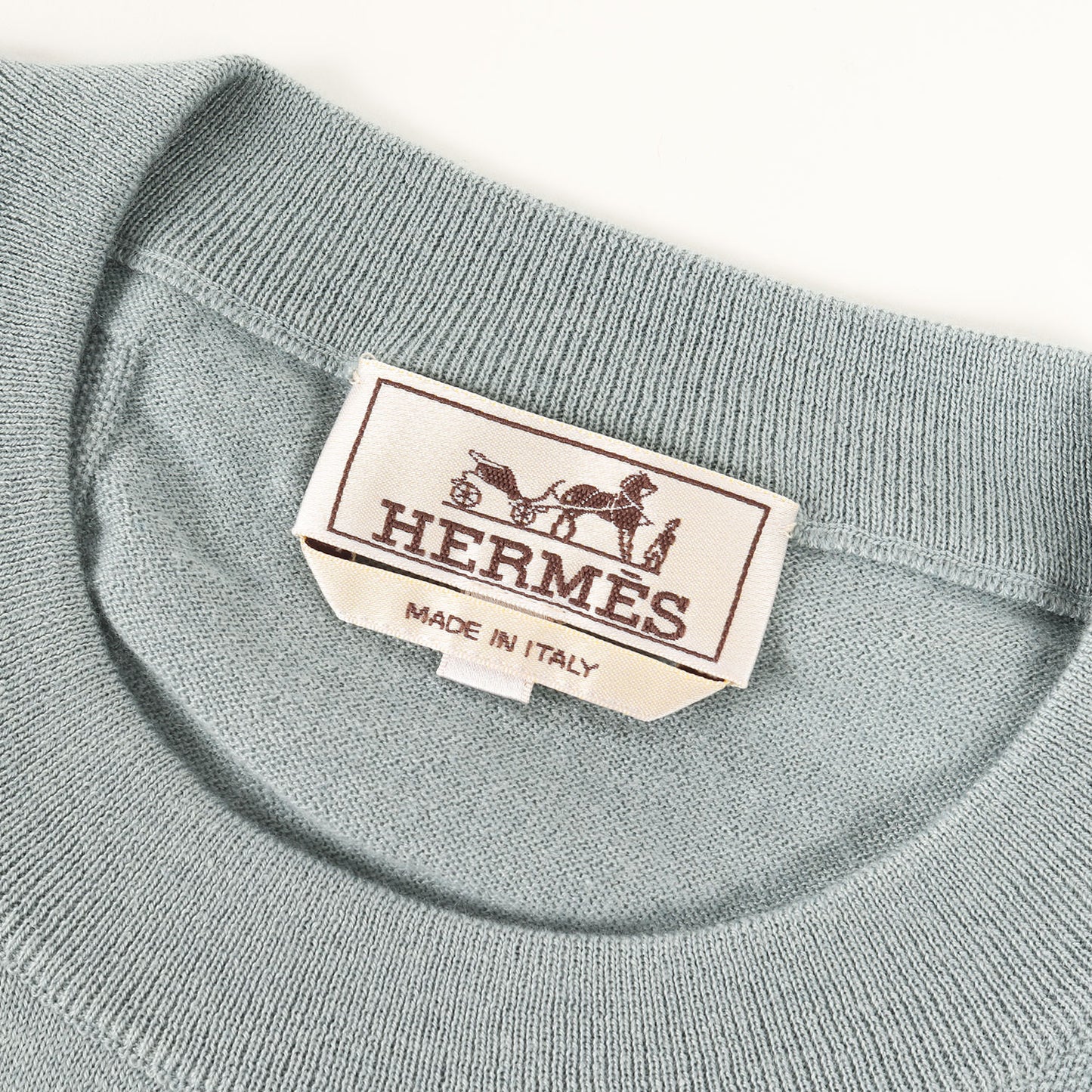 25SS ジャガード 半袖 ニット (Calques en H crewneck sweater H557060HA) / カルク・アン・H