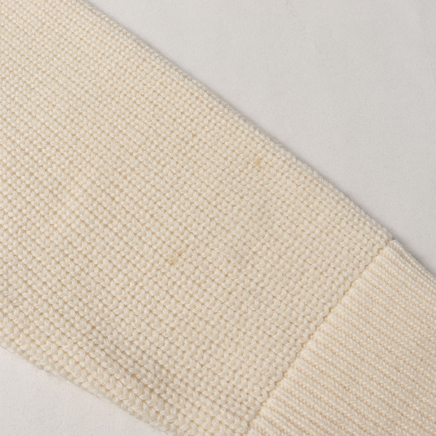 WEB限定色 ウール リブ ジップ ドライバーズ ニット (133531001)