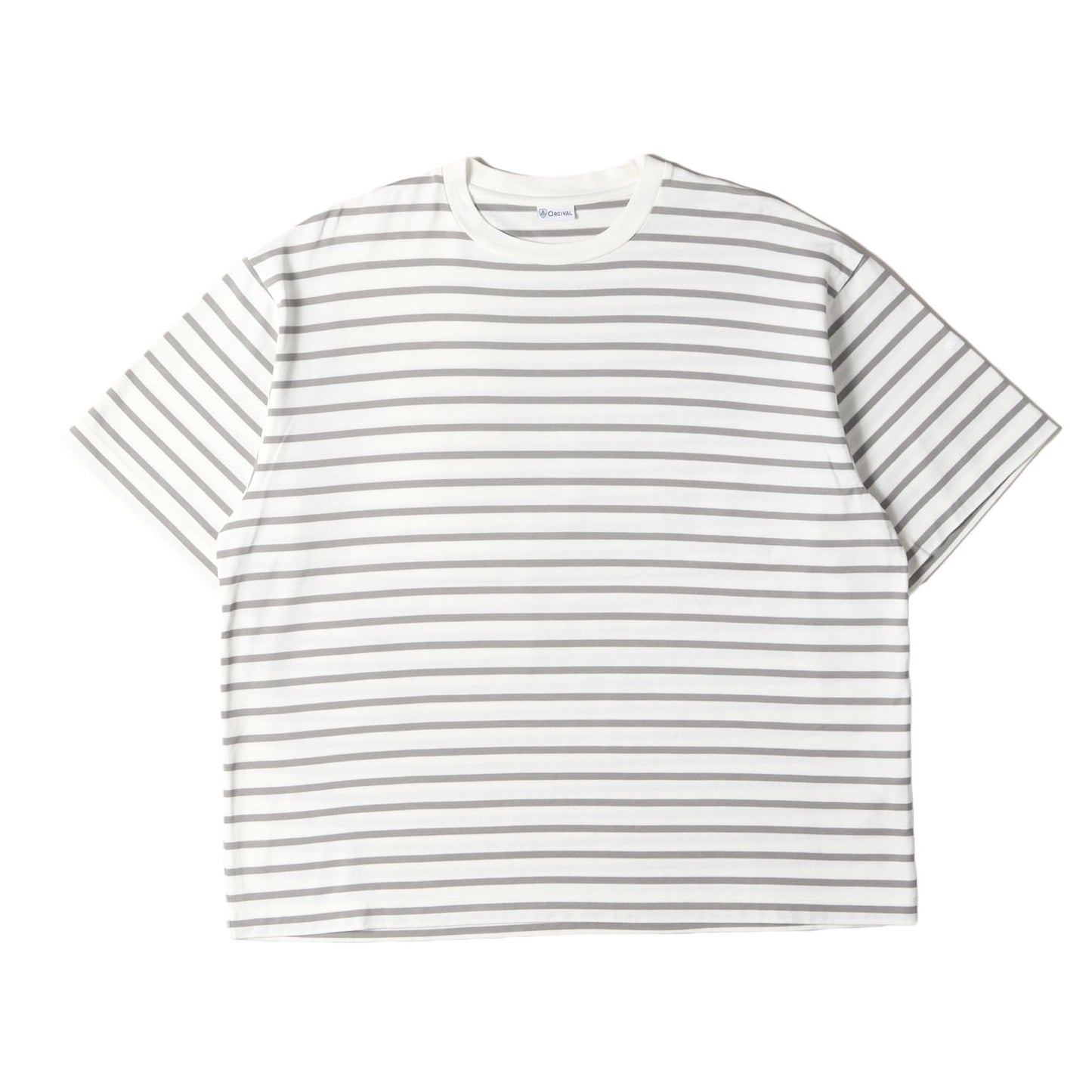 ボーダー ワイド クルーネック Tシャツ (WIDE CREWNECK PULLOVER SHORTSLEEVE OR-C0226 MER) /