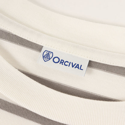 ボーダー ワイド クルーネック Tシャツ (WIDE CREWNECK PULLOVER SHORTSLEEVE OR-C0226 MER) /