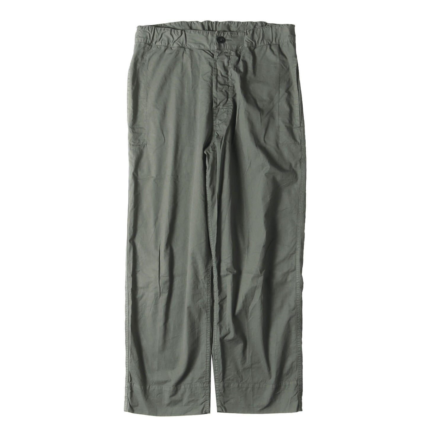 24SS スーパーファイン コットン ツイル イージー パンツ (SUPERFINE COTTON TWILL 596-4140509)