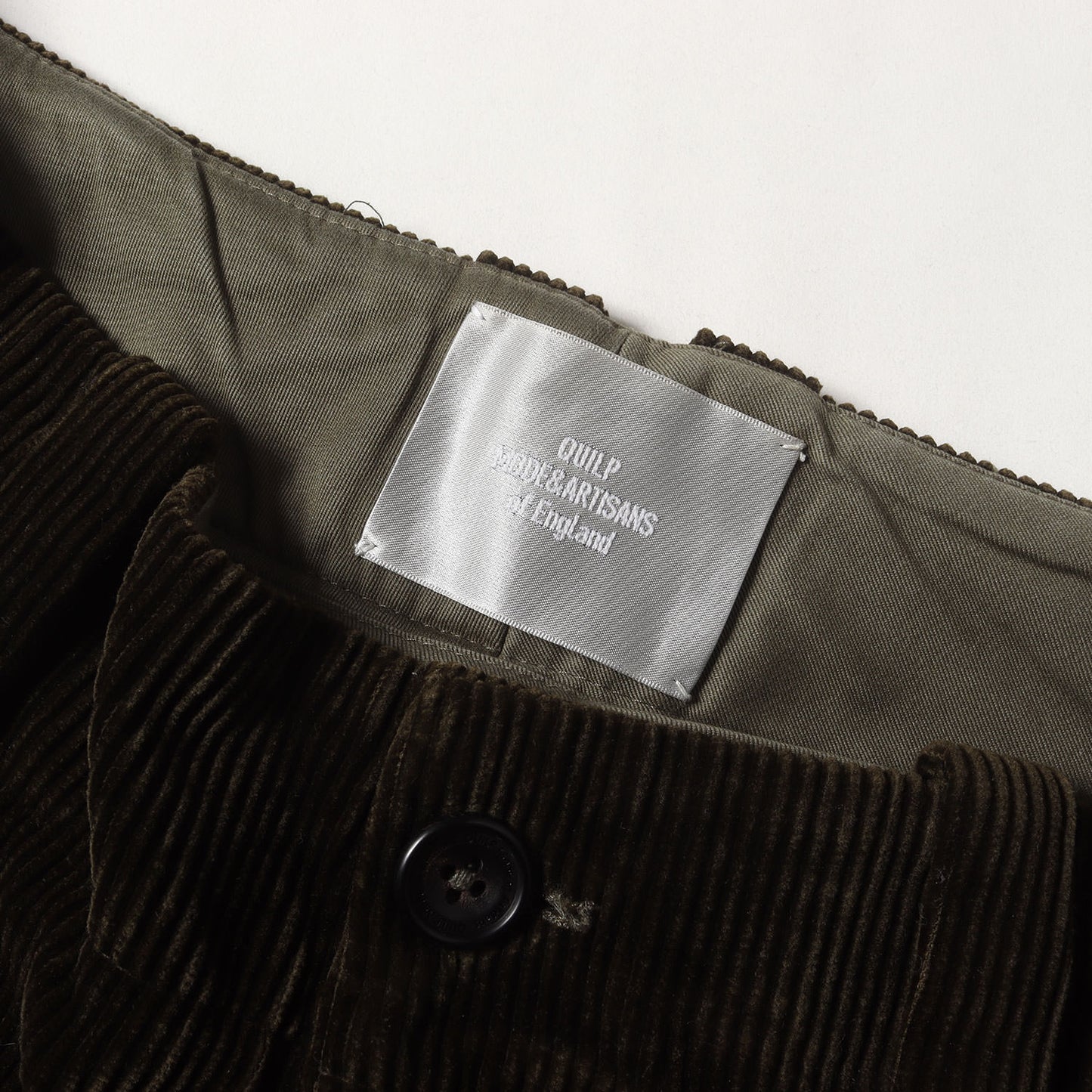 テーパード コーデュロイ トラウザー パンツ / MADE IN ENGLAND