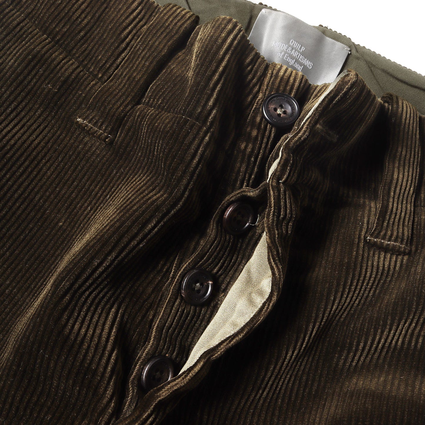 テーパード コーデュロイ トラウザー パンツ / MADE IN ENGLAND