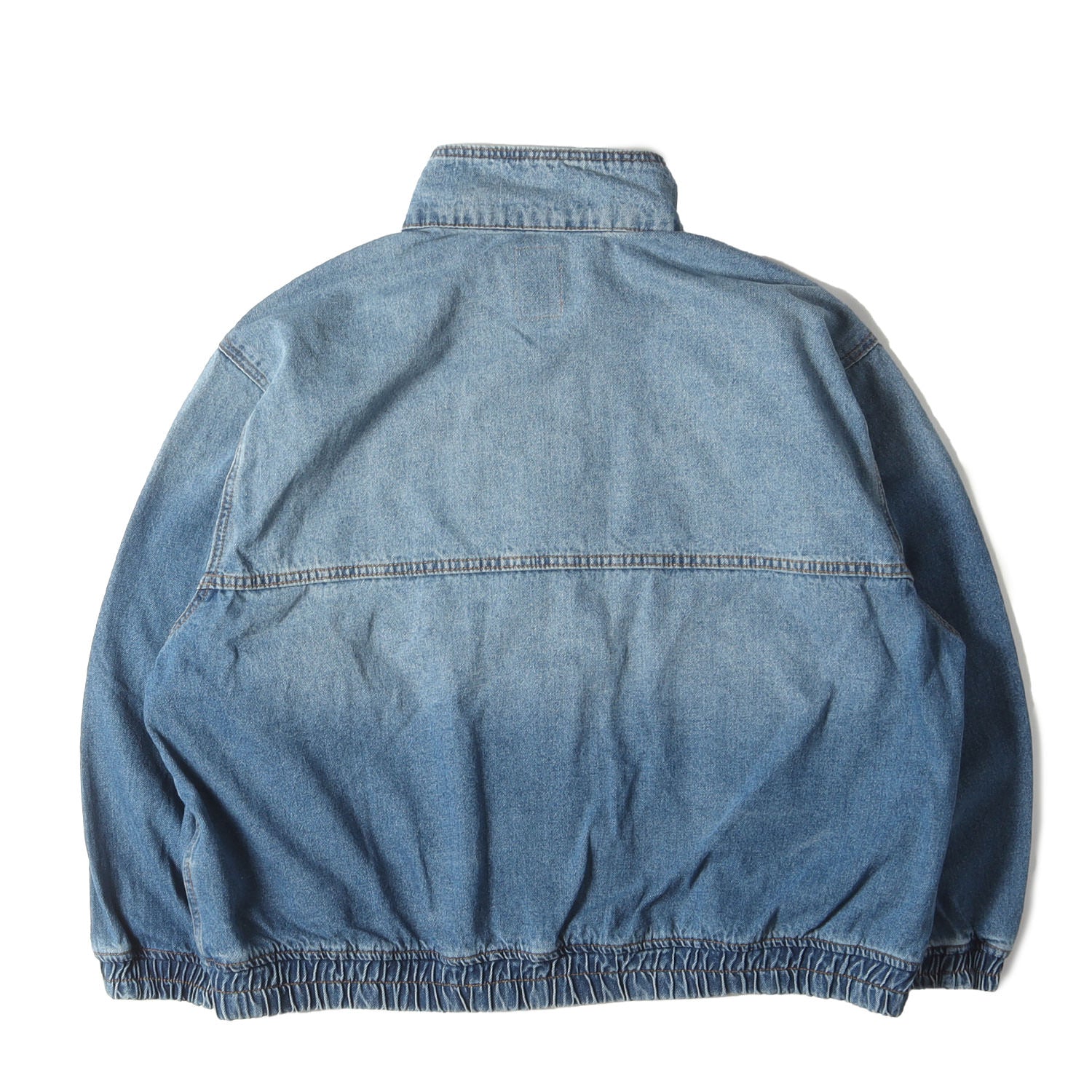 Adam et Rope (アダムエロペ) 25SS ブリーチ デニム ハイネック ダブル