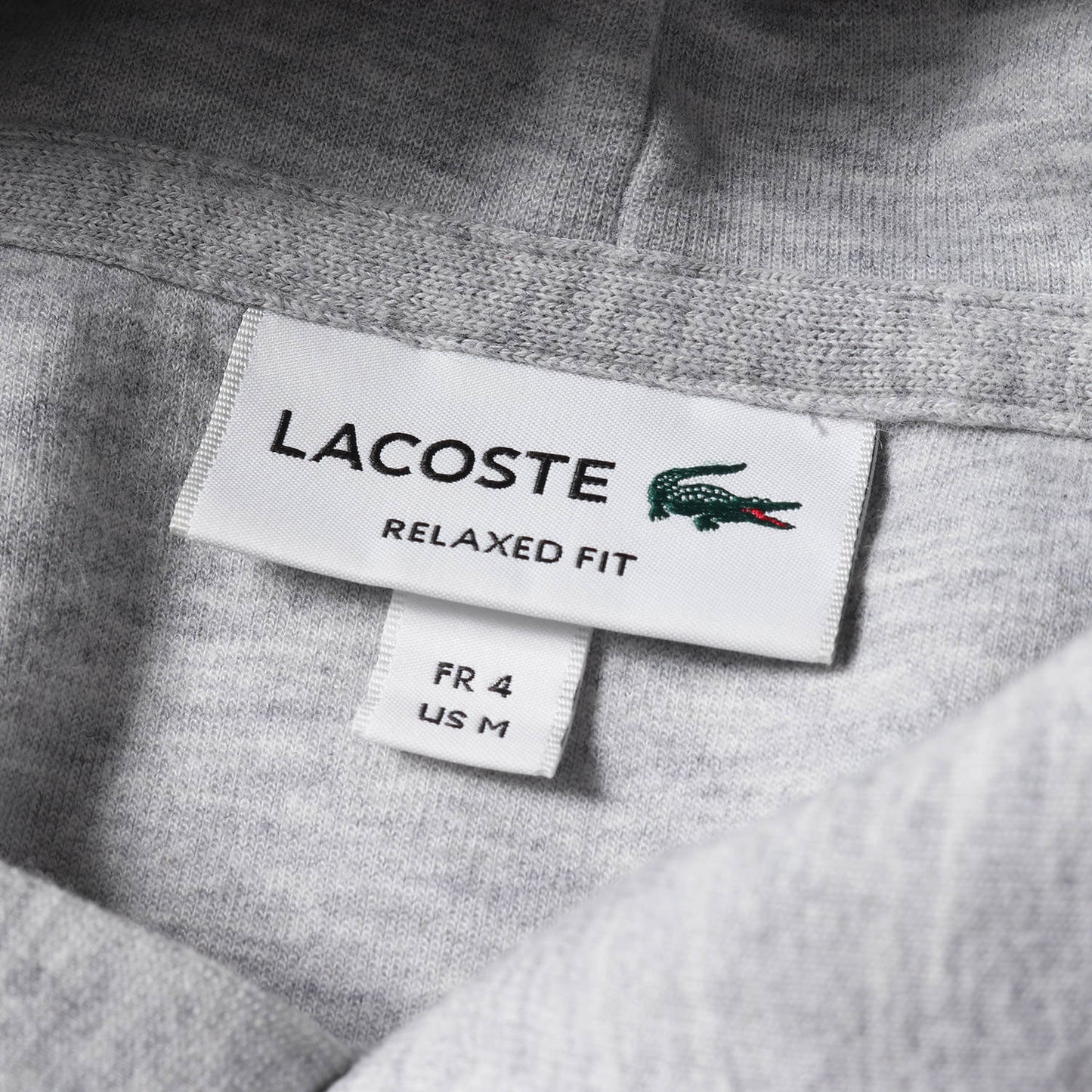 ワニ ワッペン コットンポリ ジャージー スウェット パーカー (SH9578)