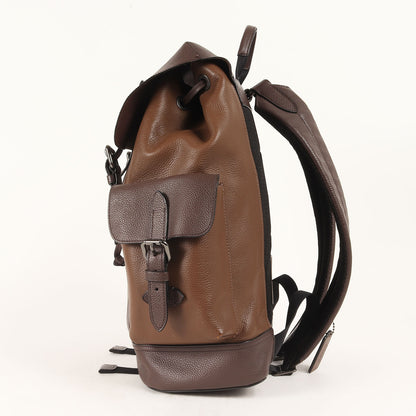 ツートーンカラー レザー ハドソン リュック (89898)