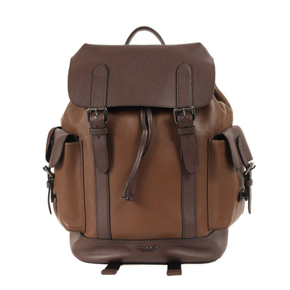 ツートーンカラー レザー ハドソン リュック (89898)