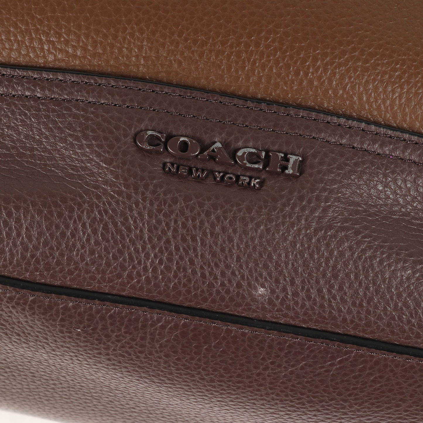 ツートーンカラー レザー ハドソン リュック (89898)