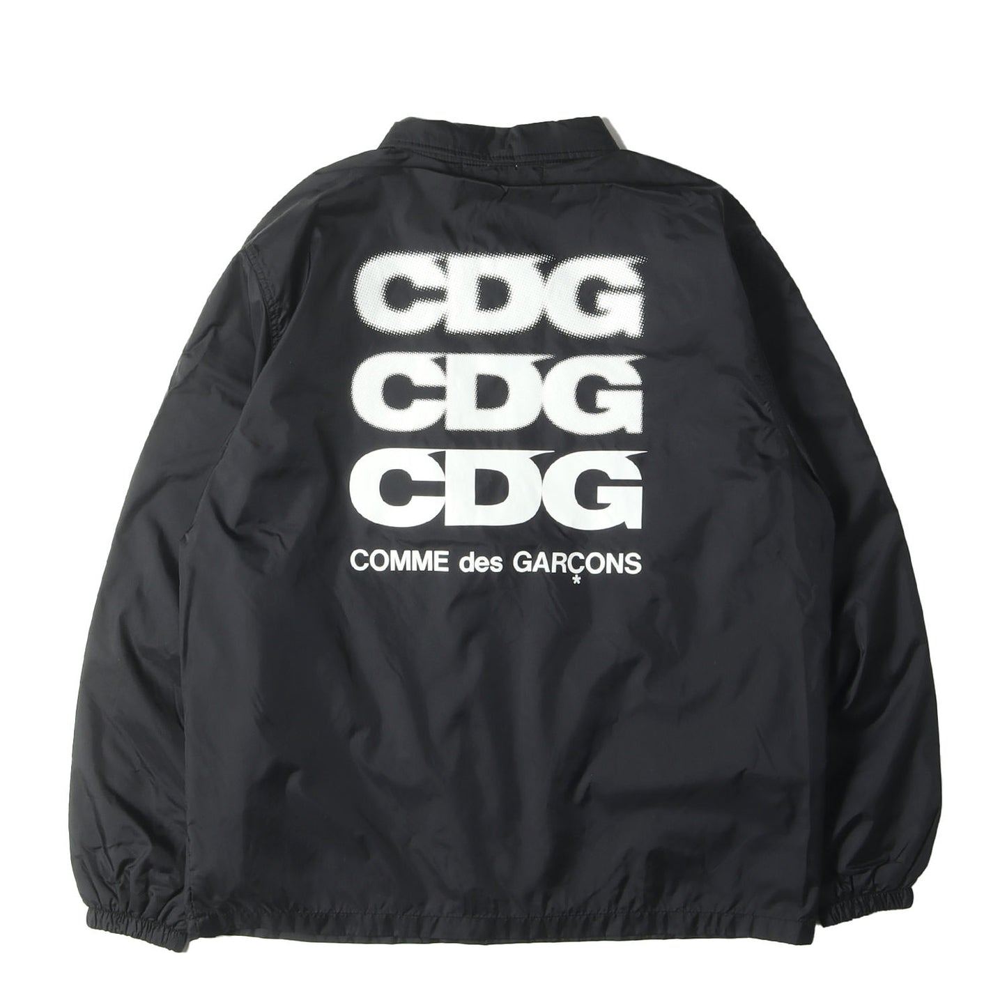 裏地 メッセージ バック エアライン ロゴ ナイロン コーチ ジャケット (IS-J002) / GOOD DESIGN SHOP