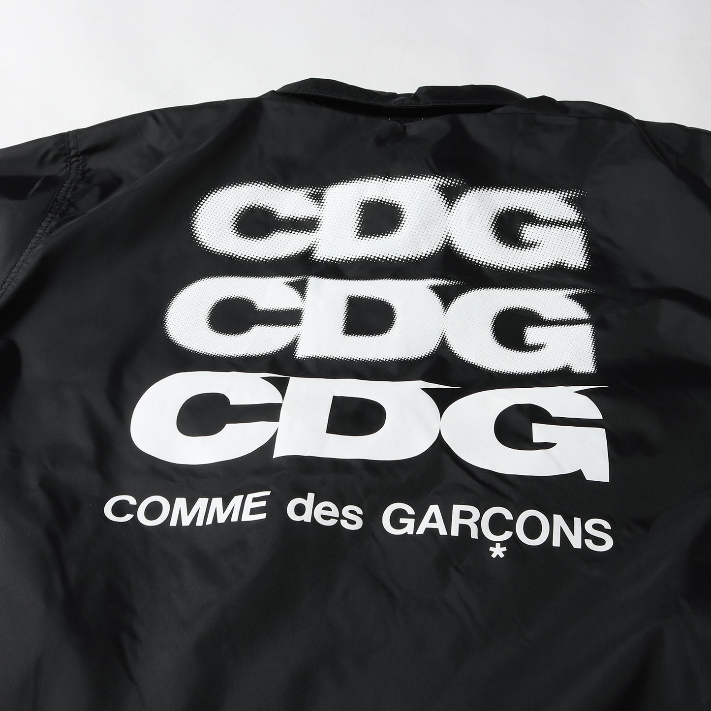 裏地 メッセージ バック エアライン ロゴ ナイロン コーチ ジャケット (IS-J002) / GOOD DESIGN SHOP