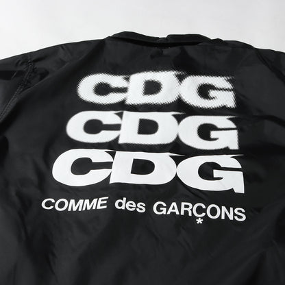 裏地 メッセージ バック エアライン ロゴ ナイロン コーチ ジャケット (IS-J002) / GOOD DESIGN SHOP