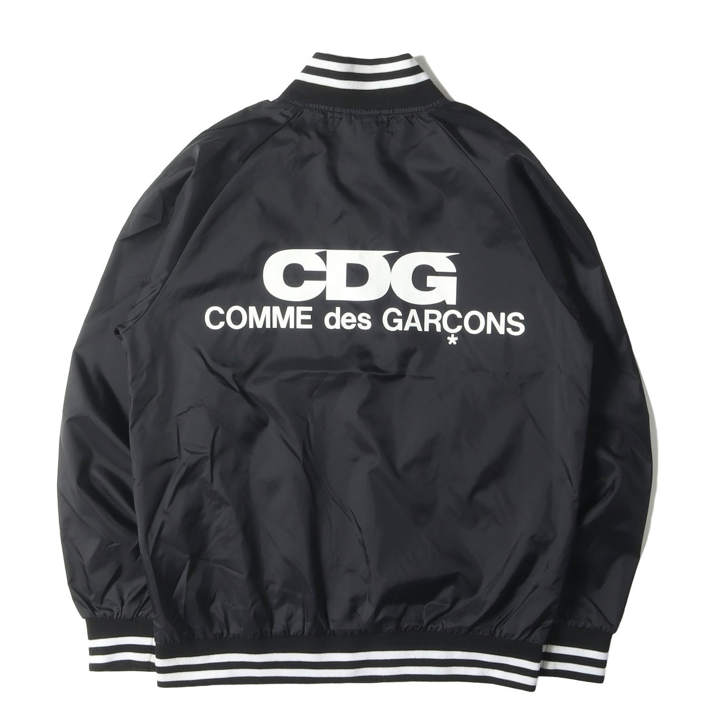 バック エアライン ロゴ ナイロン スタジャン (SZ-J006) / AD2020 CDG
