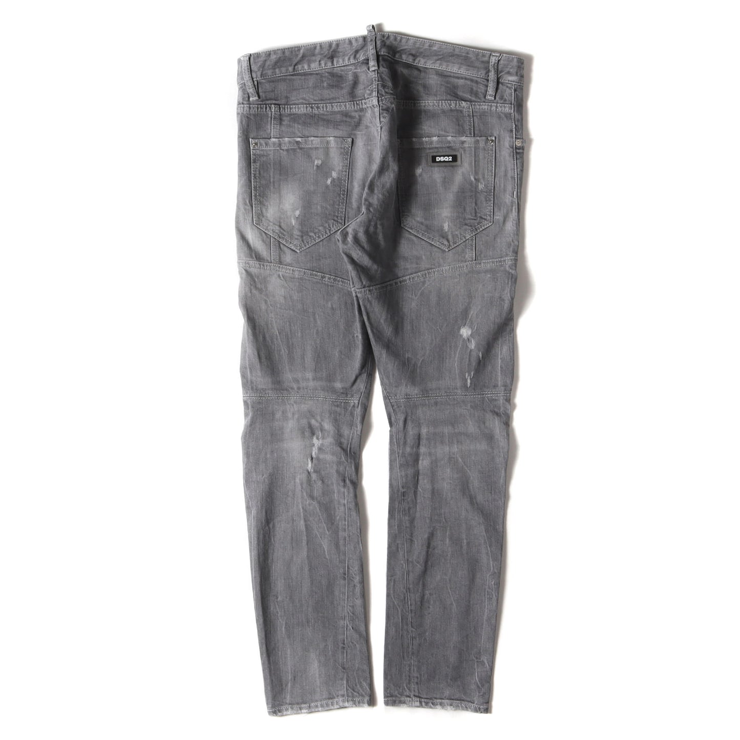 21SS クラッシュ加工 ストレッチ デニム スキニー パンツ (Tidy Biker Jean S74LB0935 S30260)