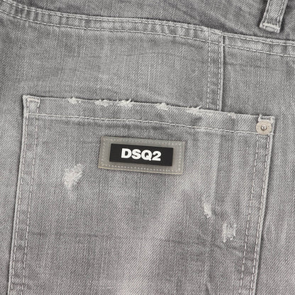 21SS クラッシュ加工 ストレッチ デニム スキニー パンツ (Tidy Biker Jean S74LB0935 S30260)