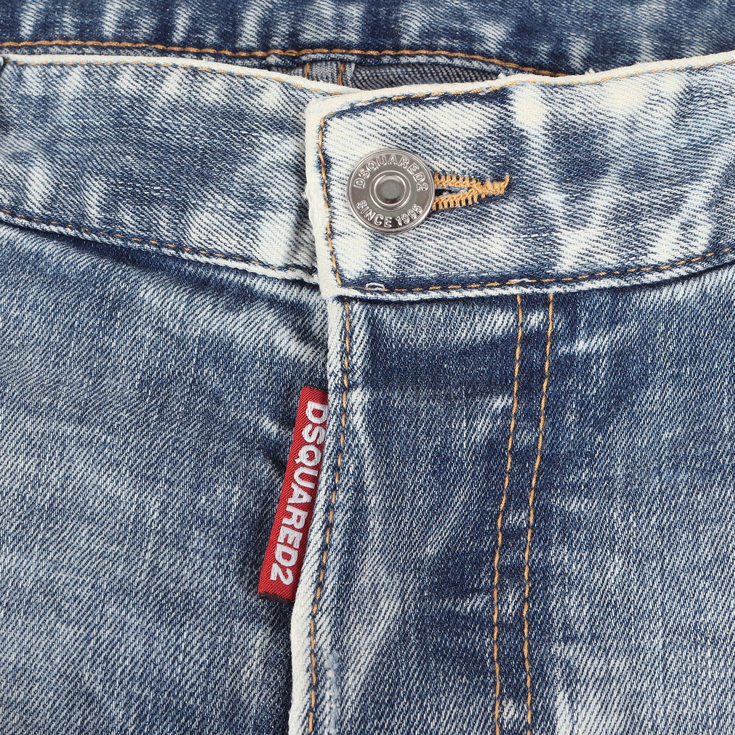 21AW ペイント クラッシュ リペア加工 ストレッチ デニム スキニー パンツ (Tidy Biker Jean S71LB0966 S30342)