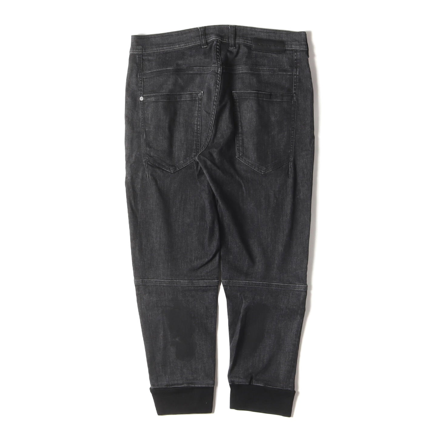 20SS 裾リブ ストレッチ デニム スキニー パンツ (PBJP173H-N500TZ)