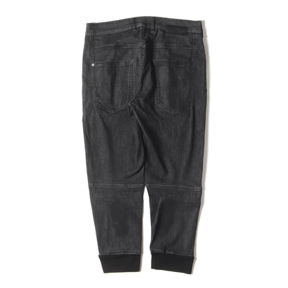 20SS 裾リブ ストレッチ デニム スキニー パンツ (PBJP173H-N500TZ)