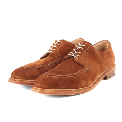 アーモンドトゥ スウェード レザー ドレス シューズ (ROUSSEAU 5923) / CUIR