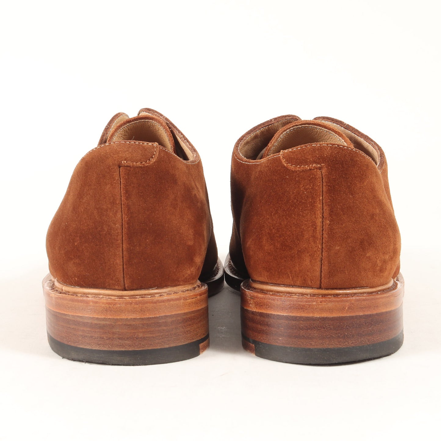 アーモンドトゥ スウェード レザー ドレス シューズ (ROUSSEAU 5923) / CUIR