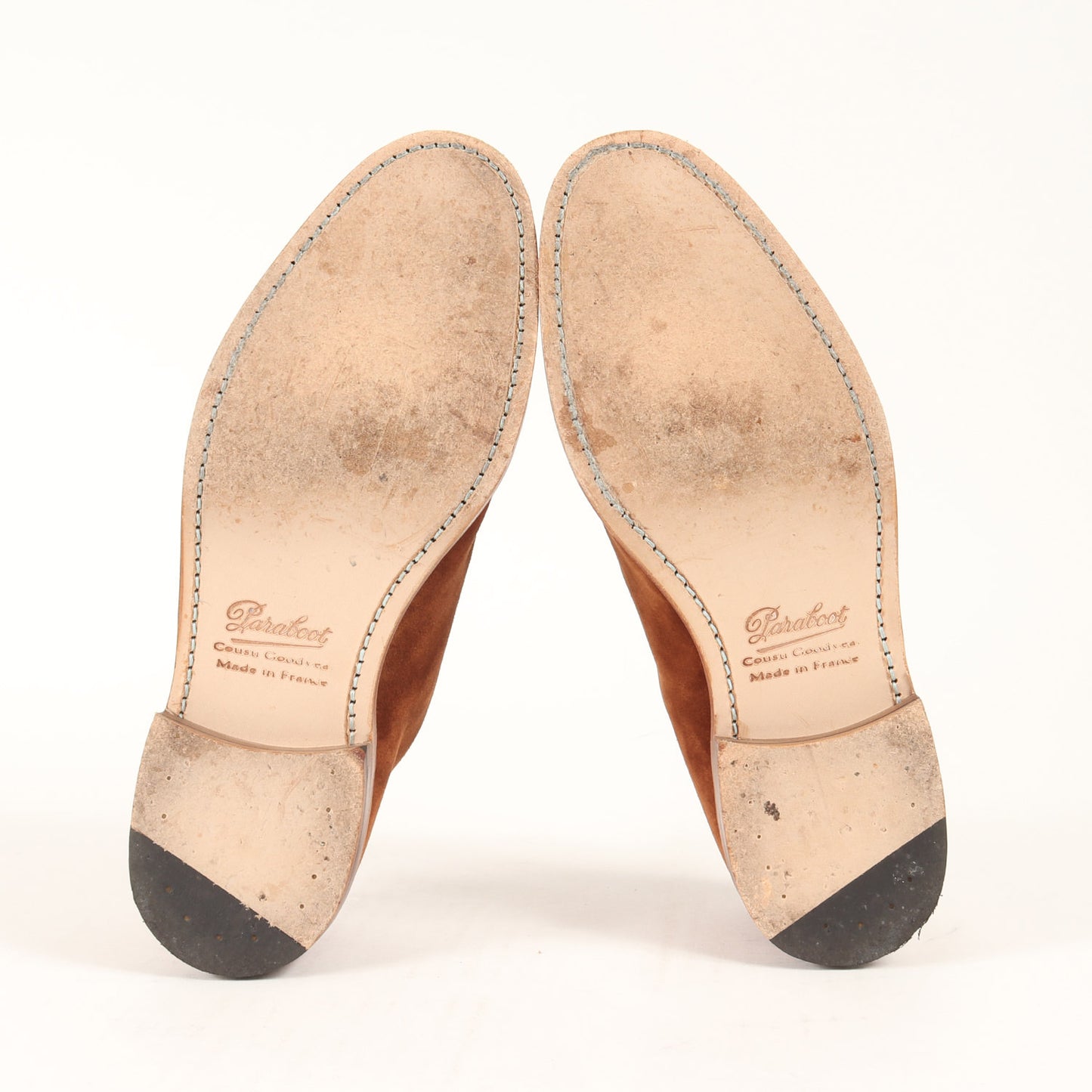 アーモンドトゥ スウェード レザー ドレス シューズ (ROUSSEAU 5923) / CUIR