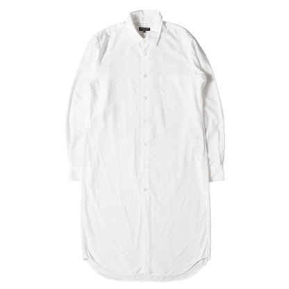 24SS レギュラーカラー ポリ ロング シャツ (PM-B026)
