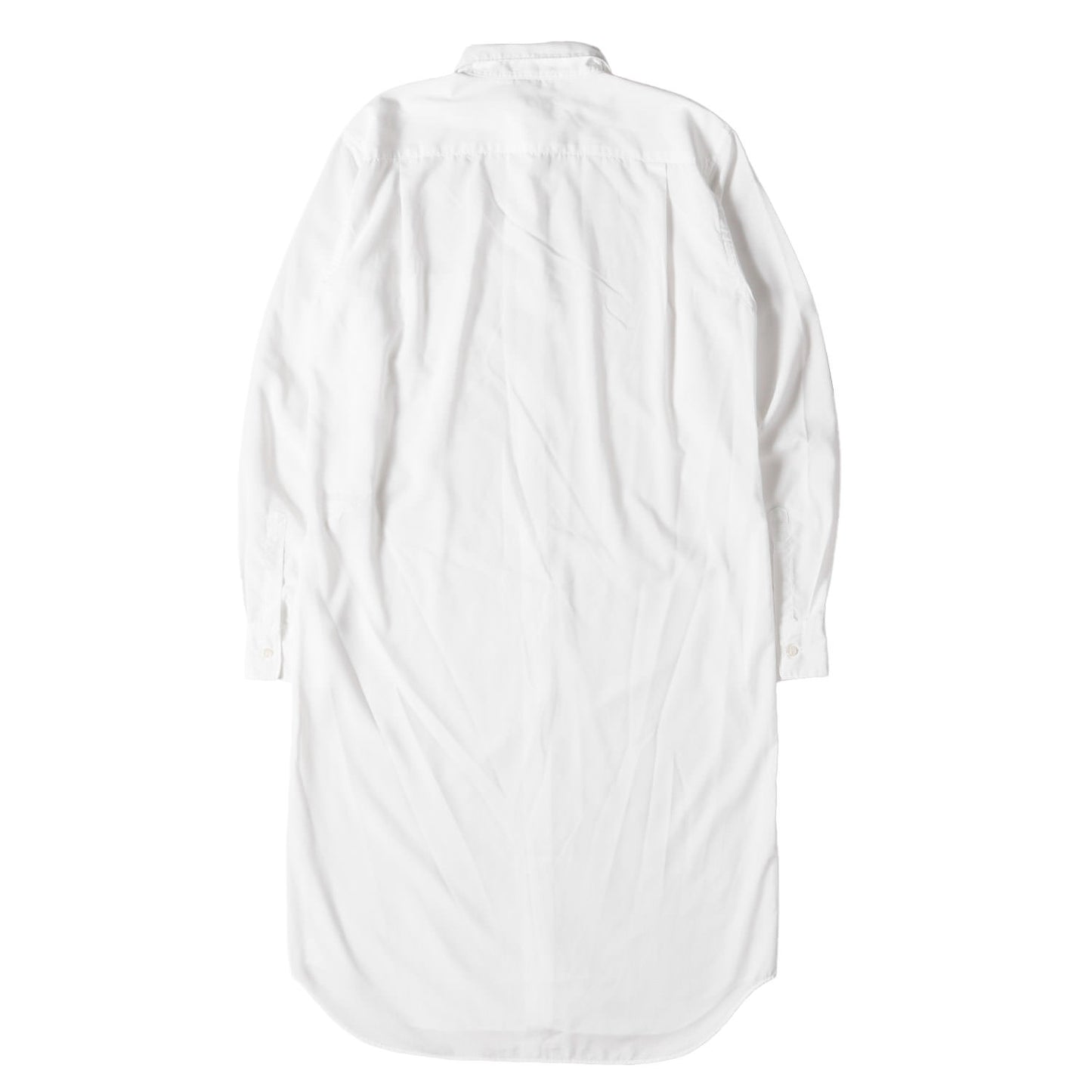 24SS レギュラーカラー ポリ ロング シャツ (PM-B026)