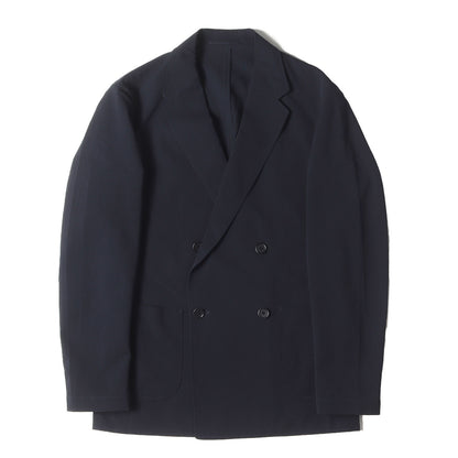 23SS ドビー ダブルブレスト 4ボタン ジャケット (1122-128-5954) / COZY