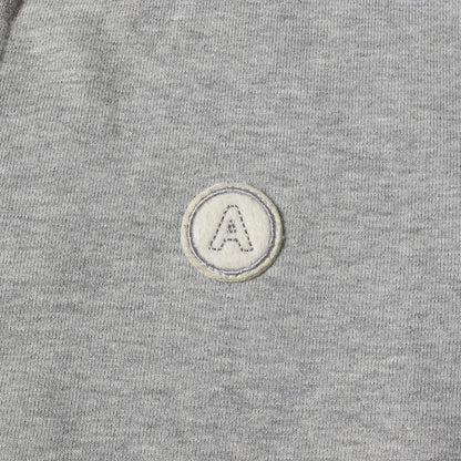 × ACE HOTEL ワンポイント パッチ 刺繍 スウェット ジップ パーカー (RC-3205-16) / ミニ裏毛