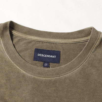 × Ron Herman ピグメント加工 ポケット ロングスリーブ Tシャツ (CACHALOT PIGMENT DYE LS)